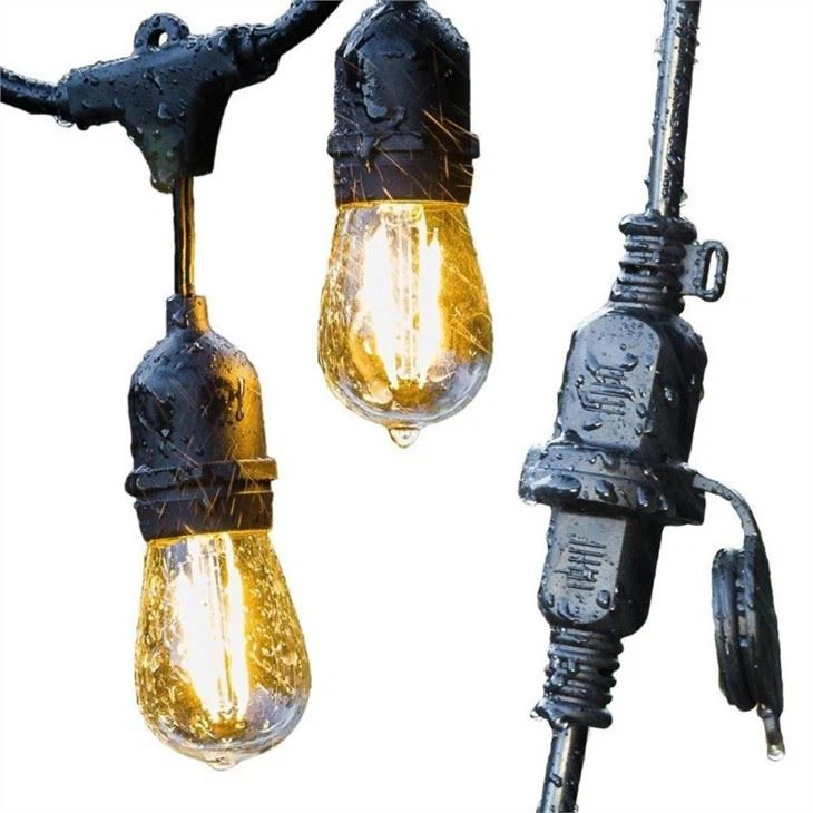 S14 Edison String Lights Outdoor